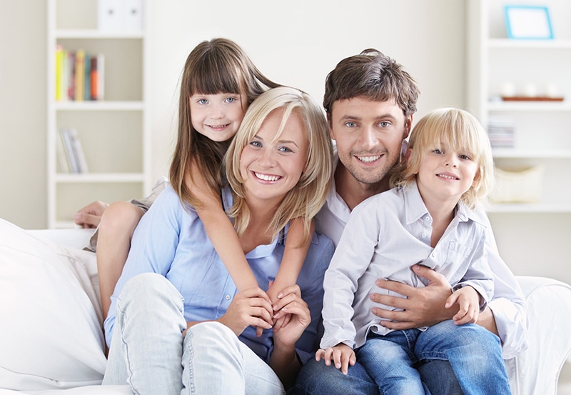 Glückliche Familie aus Rodenbach